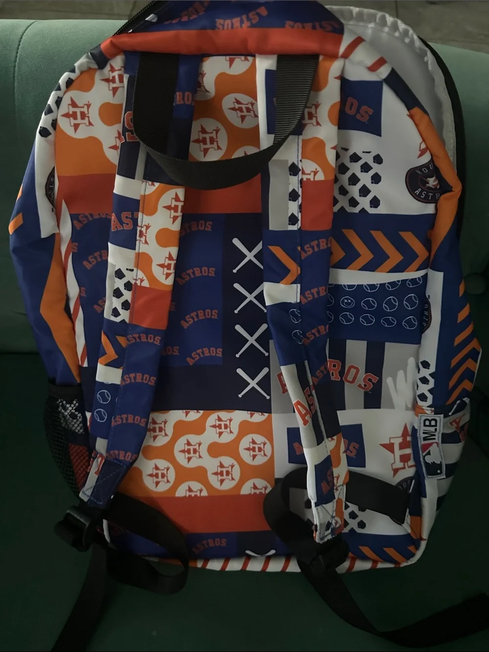 Houston Astros Blue & Orange Backpack
